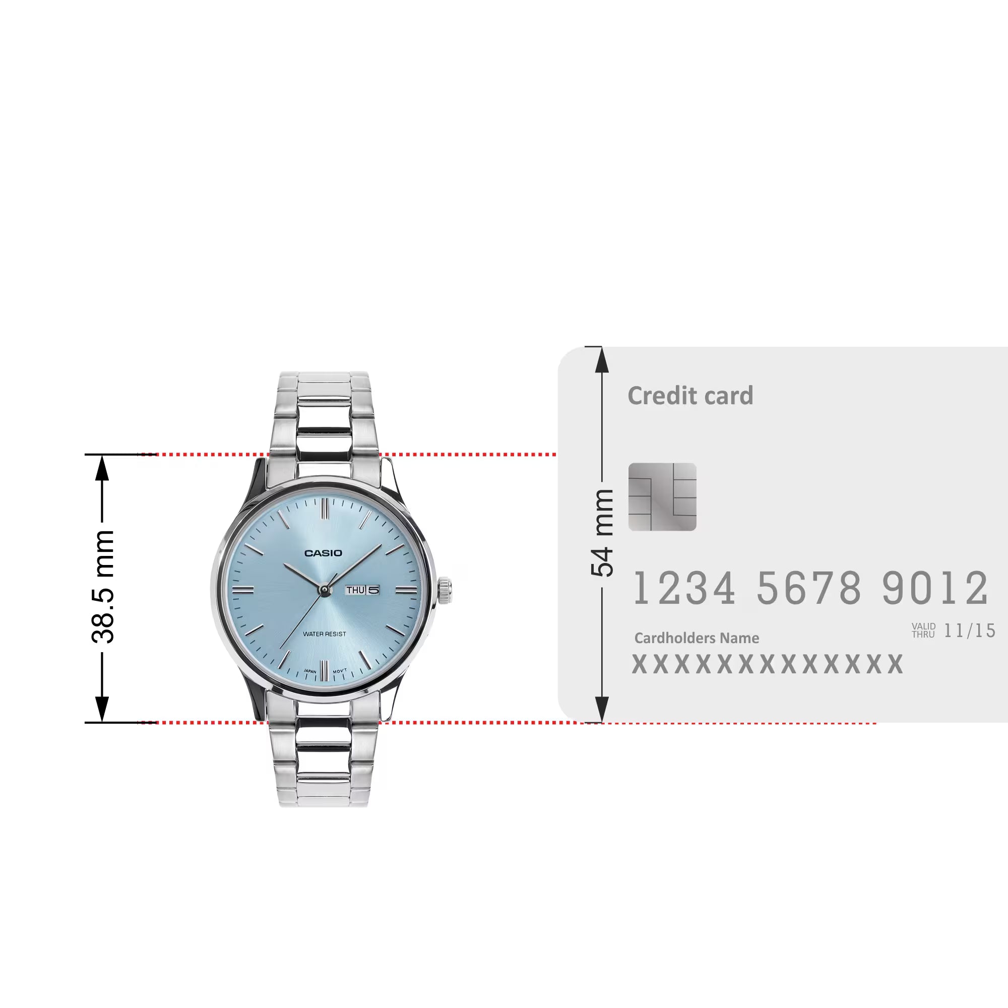 Casio Enticer Ladies LTP-SN8YD-2B2 - A2503 - KRISHNA WATCH COMPANY