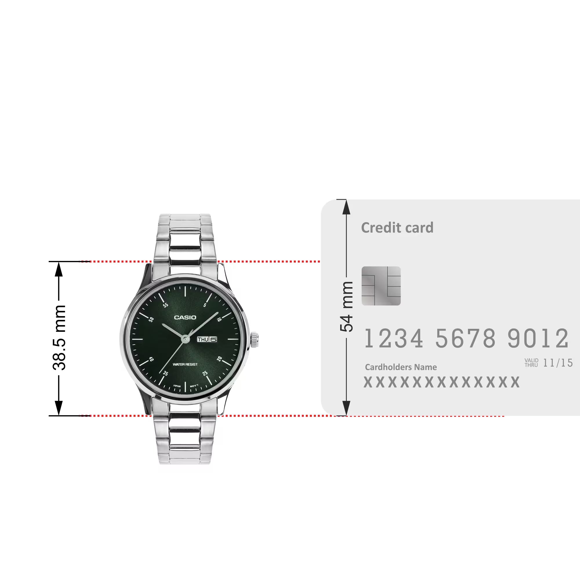 Casio Enticer Ladies LTP-SN8YD-3B - A2504 - KRISHNA WATCH COMPANY