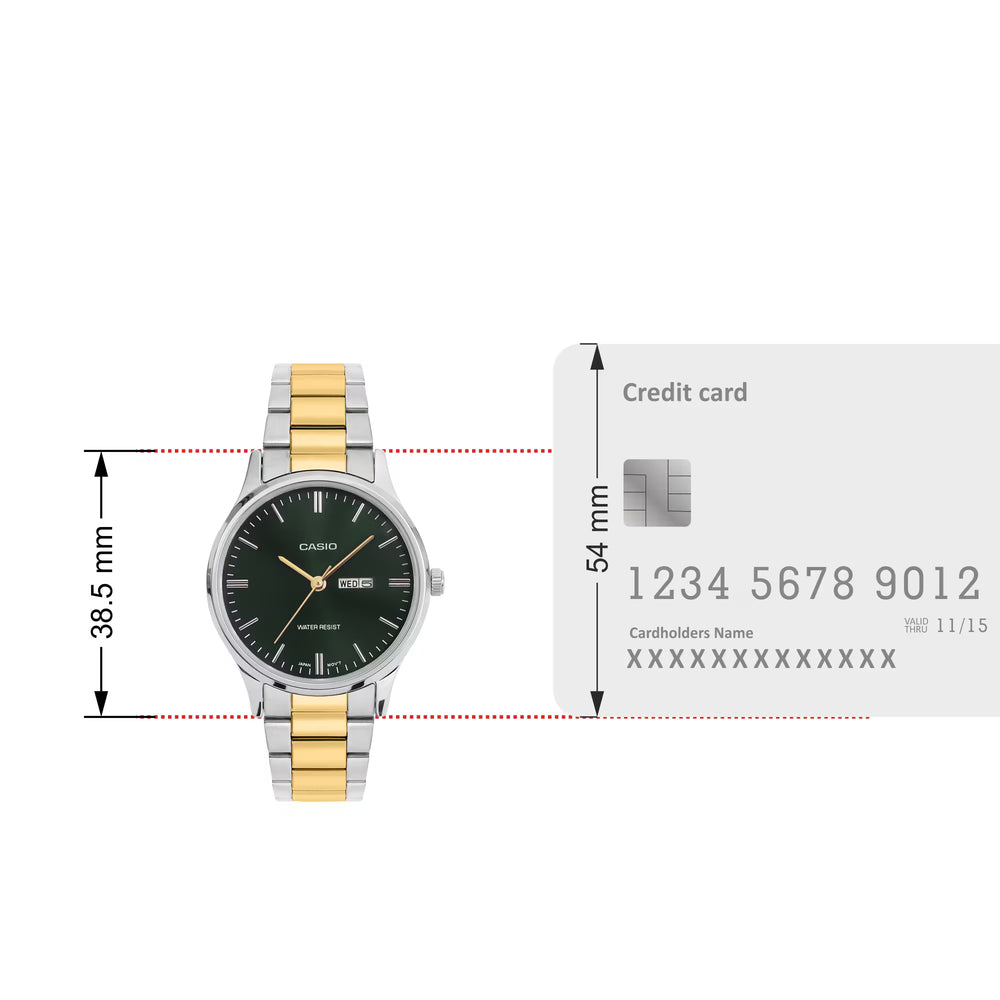 Casio Enticer Women LTP-SN8YSG-3B - A2513 - KRISHNA WATCH COMPANY