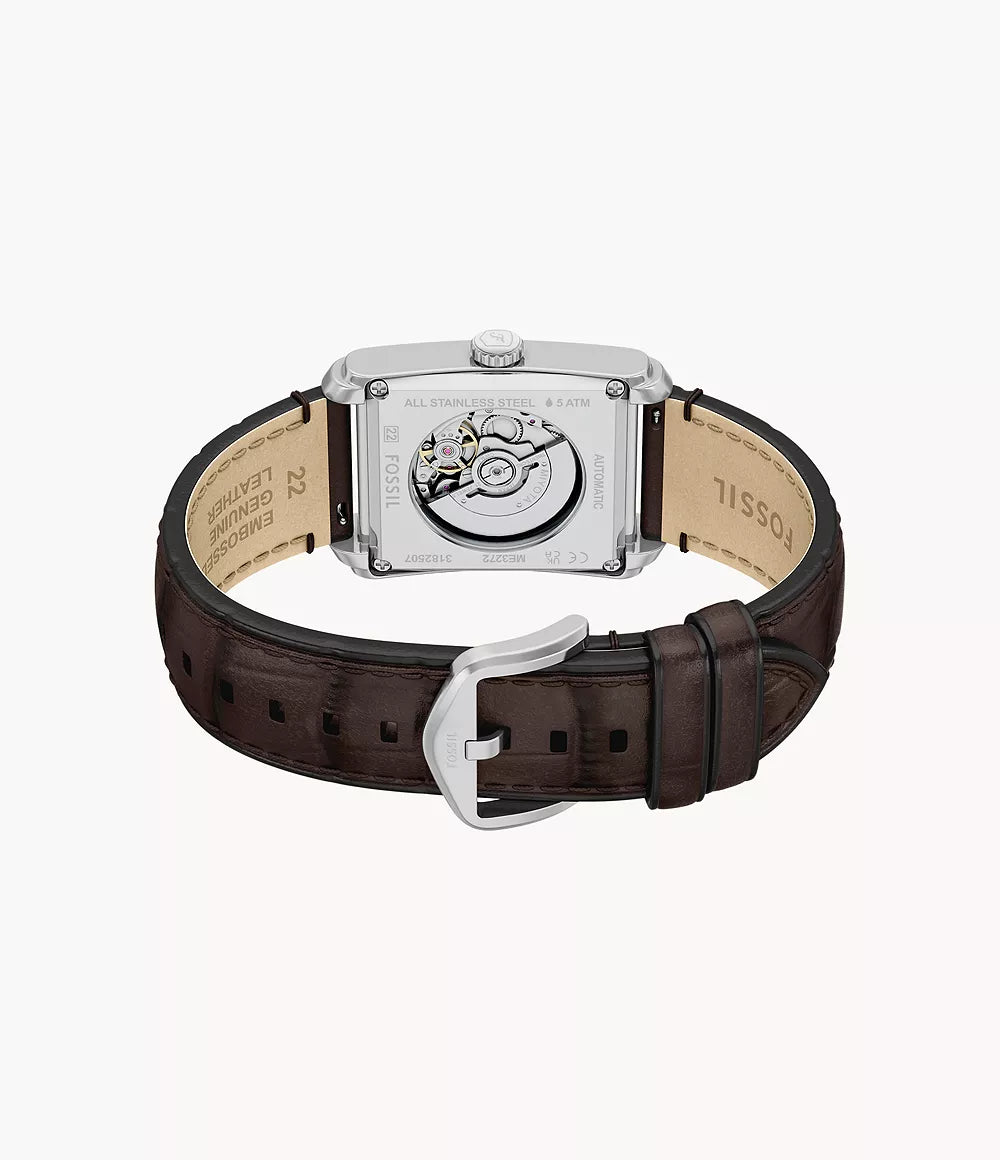 Fossil Carraway Automatic Men 30 mm - ME3272 - KRISHNA WATCH COMPANY