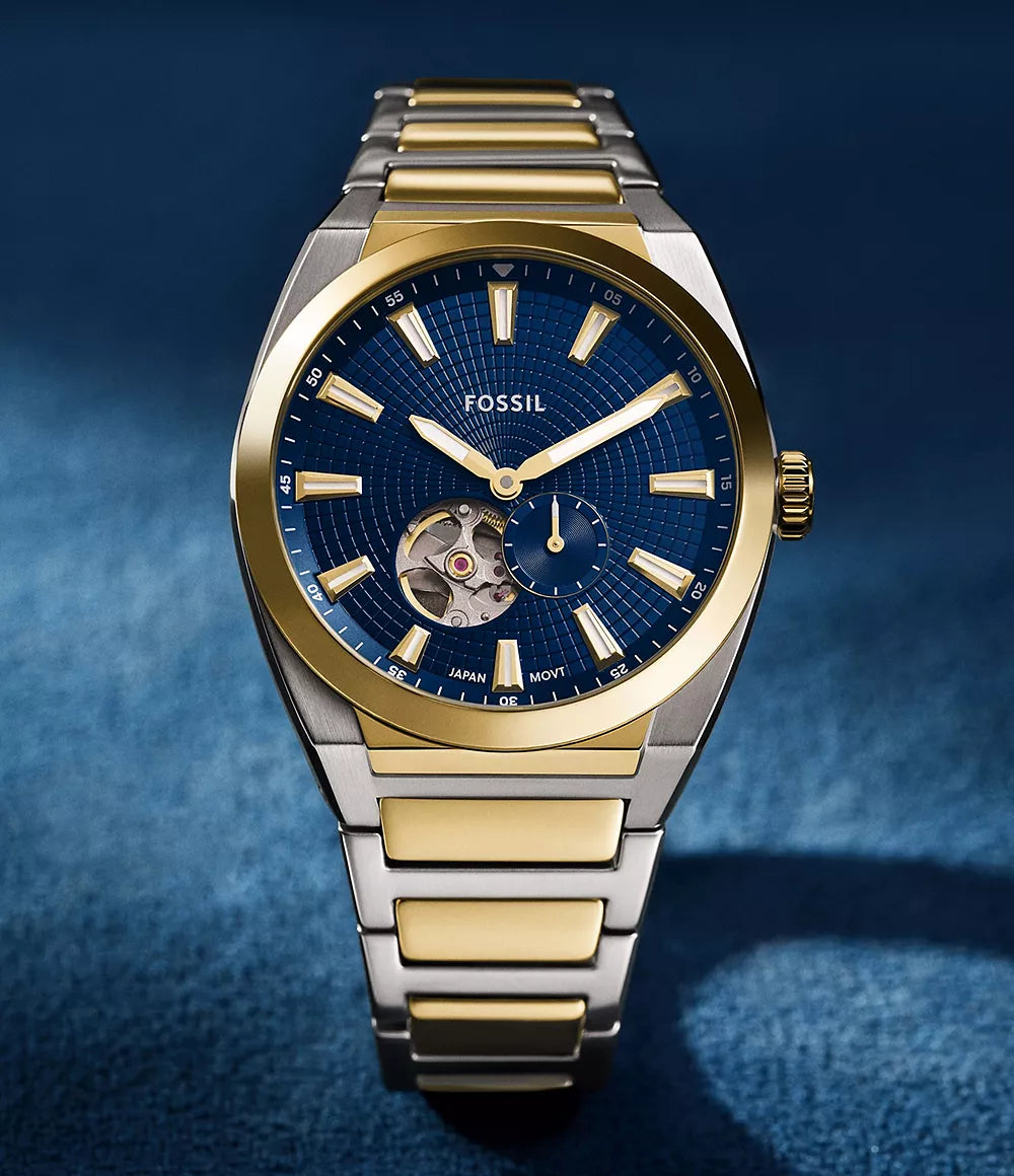Fossil Everett Automatic Men 42 mm ME3275 - KRISHNA WATCH COMPANY