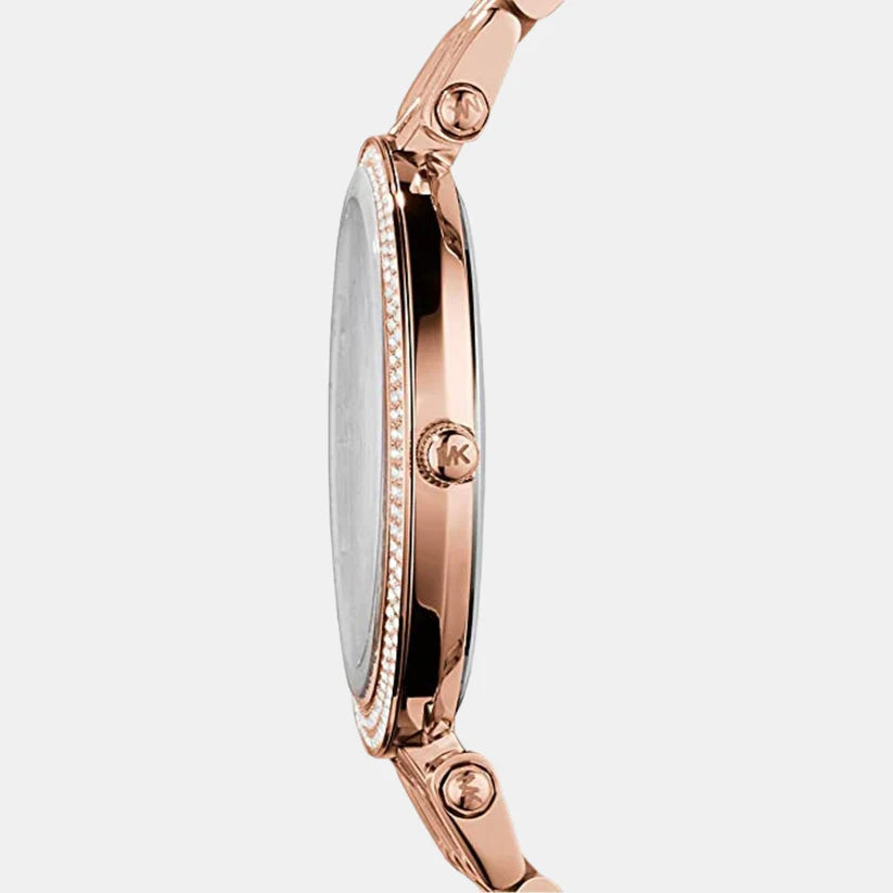 Michael Kors Women's Rose Gold Analog Stainless Steel Watch MK3192 - KRISHNA WATCH COMPANY