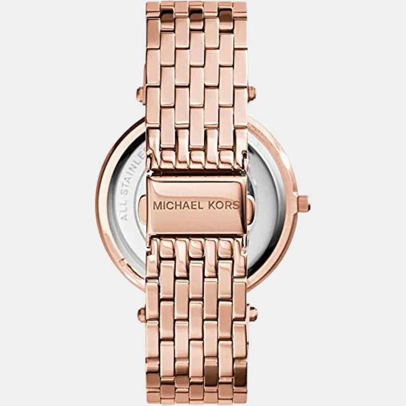 Michael Kors Women's Rose Gold Analog Stainless Steel Watch MK3192 - KRISHNA WATCH COMPANY
