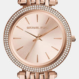 Michael Kors Women's Rose Gold Analog Stainless Steel Watch MK3192 - KRISHNA WATCH COMPANY