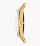 Michael Kors Lauryn Three-Hand Gold-Tone Stainless Steel Watch MK4737