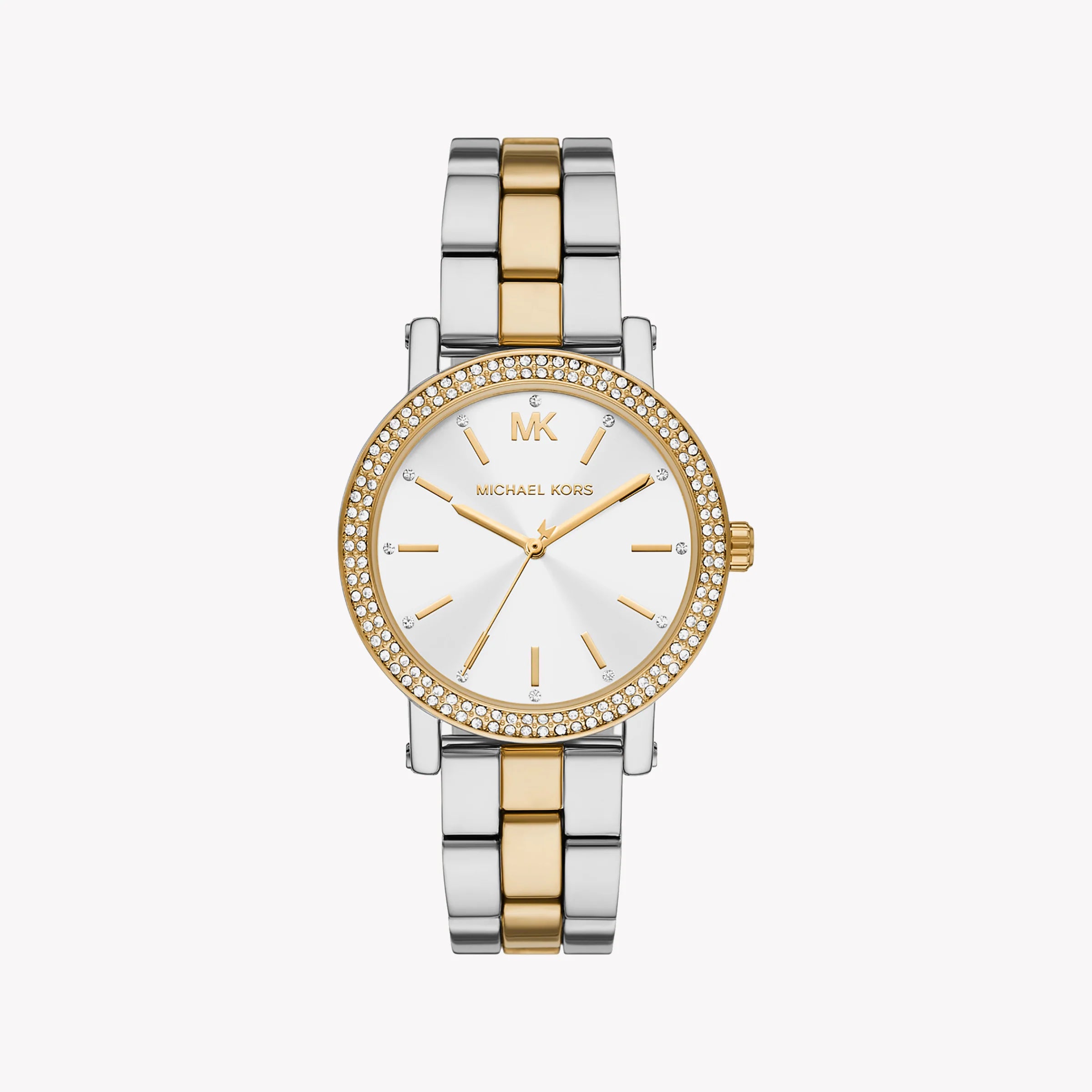 Michael Kors Women's Silver/Gold Watch MK7550