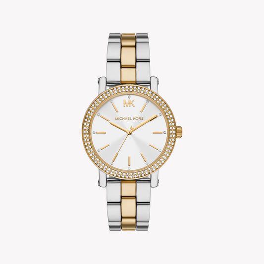 Michael Kors Women's Silver/Gold Watch - MK7550