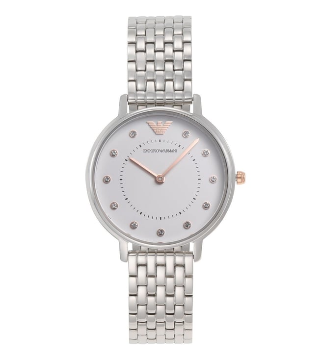 Emporio Armani Kappa White Dial Watch for Women - AR80023 - KRISHNA WATCH COMPANY