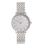 Emporio Armani Kappa White Dial Watch for Women AR80023