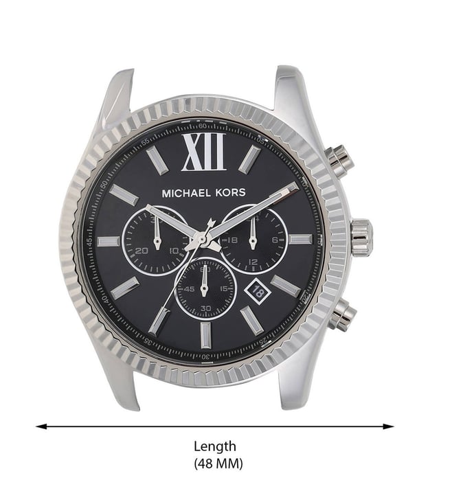 Michael Kors Lexington Black Dial Watch for Men - MK8602 - KRISHNA WATCH COMPANY