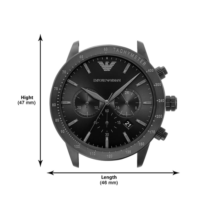 Emporio Armani Mario Chronograph Watch for Men AR11242 - KRISHNA WATCH COMPANY