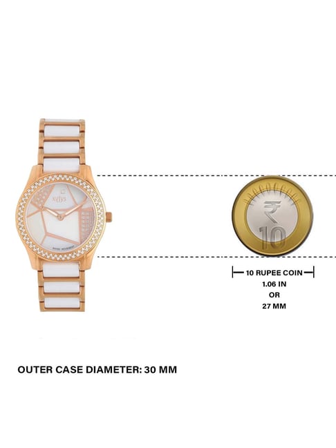 Xylys Analog Watch for Women - 9766WD01M - KRISHNA WATCH COMPANY