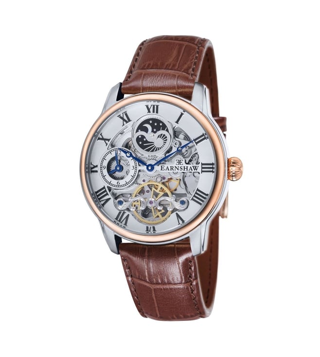 EARNSHAW Longitude Multifunction Watch for Men ES-8006-08 - KRISHNA WATCH COMPANY