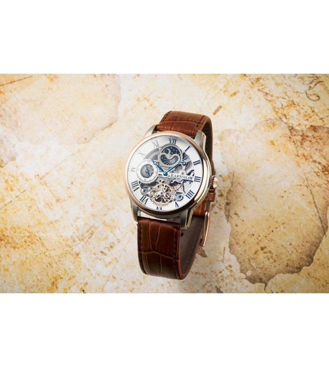 EARNSHAW Longitude Multifunction Watch for Men ES-8006-08 - KRISHNA WATCH COMPANY