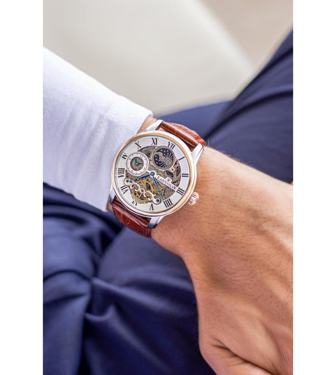 EARNSHAW Longitude Multifunction Watch for Men ES-8006-08 - KRISHNA WATCH COMPANY