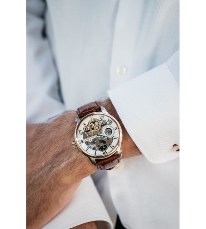 EARNSHAW Longitude Multifunction Watch for Men ES-8006-08 - KRISHNA WATCH COMPANY