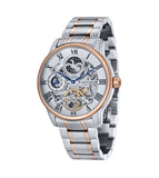 EARNSHAW Longitude Automatic Skeleton Dual Time Multifunction Watch for Men ES-8006-33 - KRISHNA WATCH COMPANY