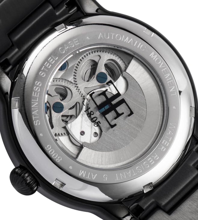 EARNSHAW Longitude Skeleton Automatic Multifunction Watch for Men ES - 8006-55 - KRISHNA WATCH COMPANY