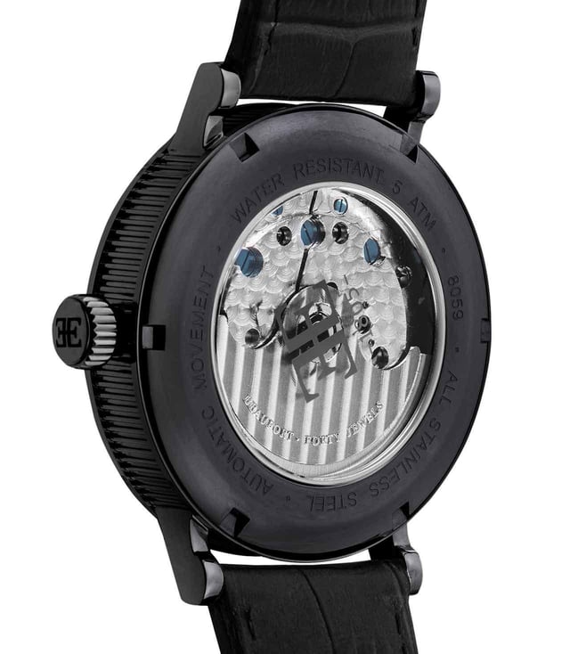 EARNSHAW Beaufort Anatolia Mech Automatic Open Heart Skeleton Watch for Men ES-8059-04 - KRISHNA WATCH COMPANY