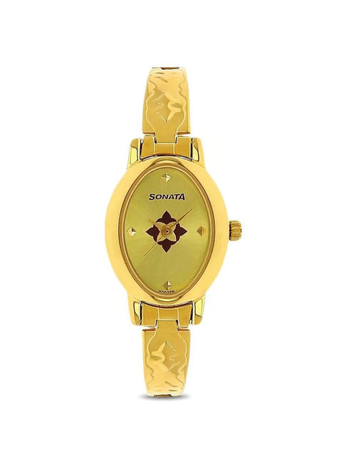 Sonata Analog Watch for Women NN8100YM04 - KRISHNA WATCH COMPANY