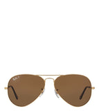Ray-Ban Icons Gold Polarized Unisex Sunglasses 0RB3025I001/5762