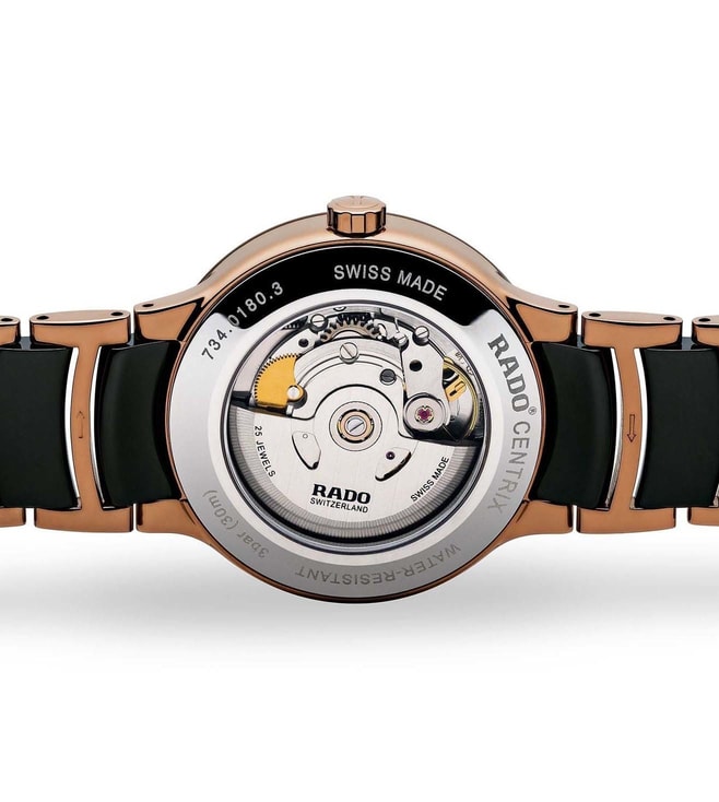 RADO Centrix Automatic Unisex Watch R30036302 - KRISHNA WATCH COMPANY