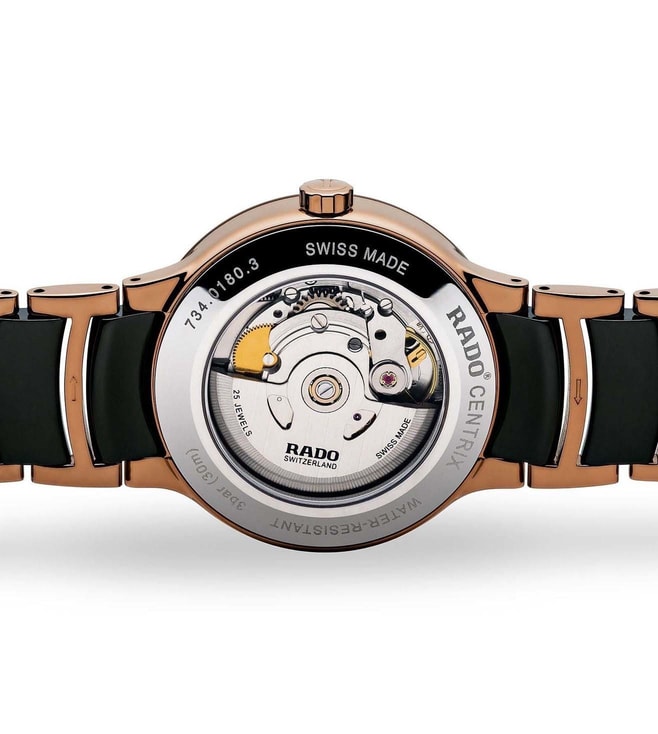 RADO Centrix Automatic Unisex Watch R30036732 - KRISHNA WATCH COMPANY