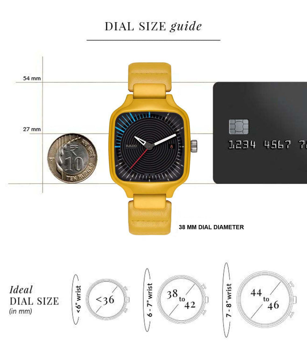 RADO True Square Tej Chauhan R27074155 - KRISHNA WATCH COMPANY