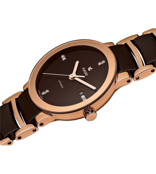 RADO Centrix Automatic Watch for Women R30183722 - KRISHNA WATCH COMPANY
