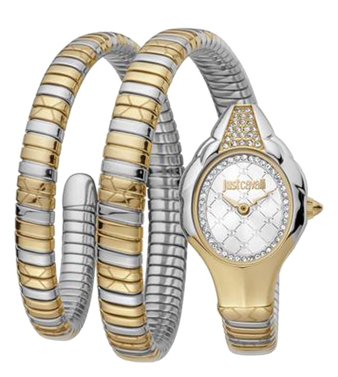 Just Cavalli Snake Analog Watch for Women JC1L189M0075 - KRISHNA WATCH COMPANY