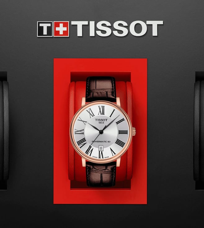 Tissot Carson Premium Powermatic 80 Men - T1224073603300 - KRISHNA WATCH COMPANY