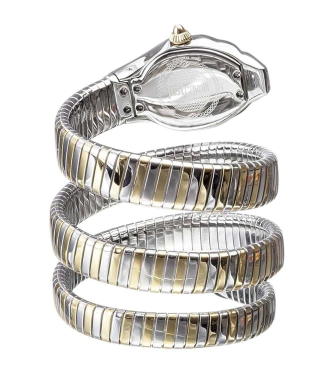 Just Cavalli Glam Snake Watch for Women JC1L022M0045 - KRISHNA WATCH COMPANY