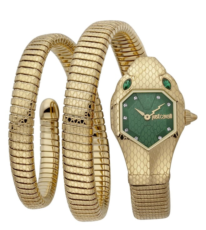 Just Cavalli Glam Snake Watch for Women JC1L168M0045 - KRISHNA WATCH COMPANY