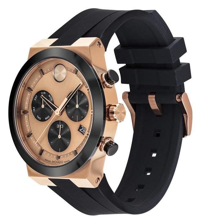 MOVADO Bold Chronograph Watch for Men - 3600854 - KRISHNA WATCH COMPANY