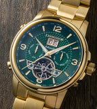 EARNSHAW Marylebone Automatic Skeleton Grand Open Heart Watch for Men ES-8177-88 - KRISHNA WATCH COMPANY