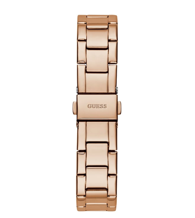 GUESS COSMIC Women Rose Gold Round Dial Analog Watch - GW0465L2 - KRISHNA WATCH COMPANY