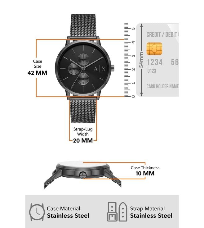 Armani Exchange Analog Watch AX7129SET - KRISHNA WATCH COMPANY