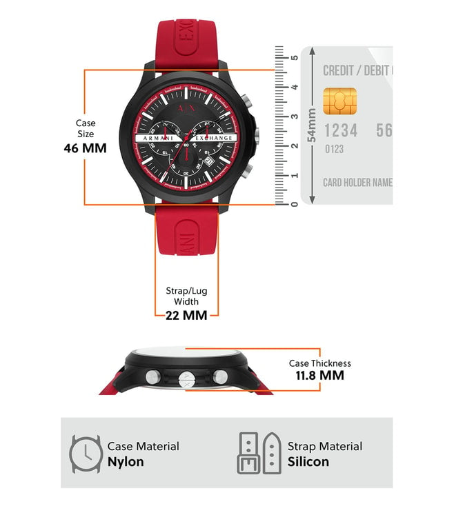 Armani Exchange Analog Watch AX2436 - KRISHNA WATCH COMPANY