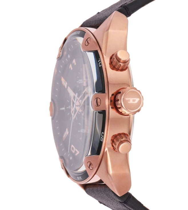 Diesel Spiked Chronograph Analog Watch for Men DZ4607 - KRISHNA WATCH COMPANY