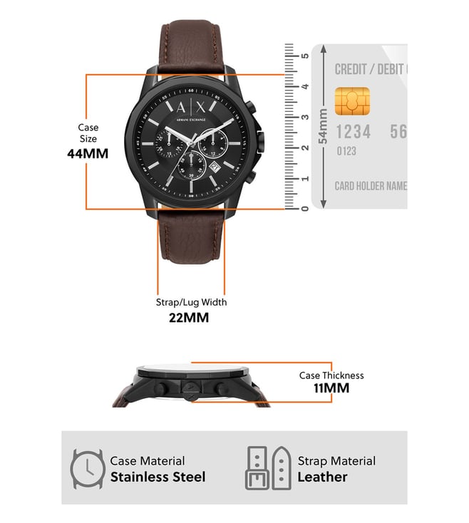 Armani Exchange Analog Watches AX1732 - KRISHNA WATCH COMPANY