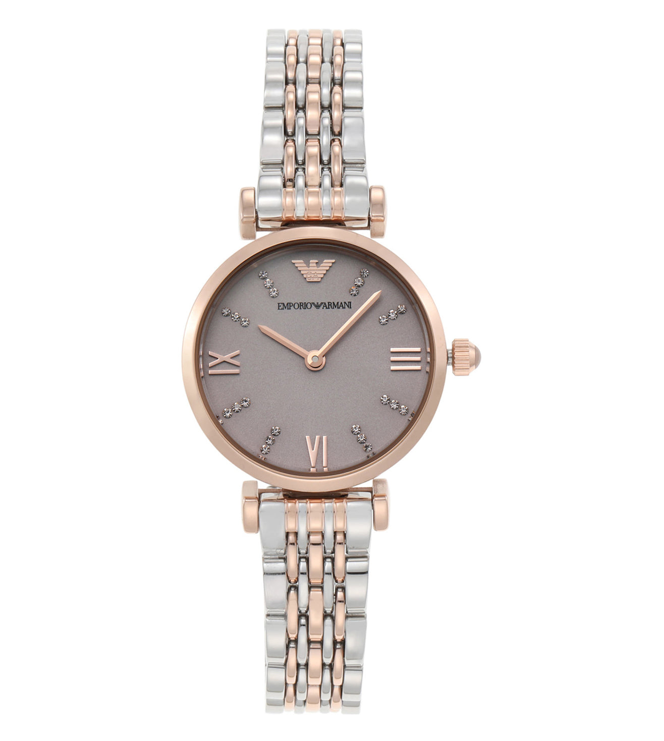 EMPORIO ARMANI Gianni T-Bar Analog Watch for Women - AR11223 - KRISHNA WATCH COMPANY