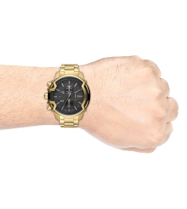 DIESEL Griffed Chronograph Watch for Men DZ4522 - KRISHNA WATCH COMPANY