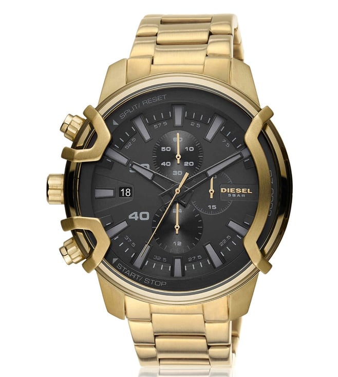 DIESEL Griffed Chronograph Watch for Men DZ4522 - KRISHNA WATCH COMPANY