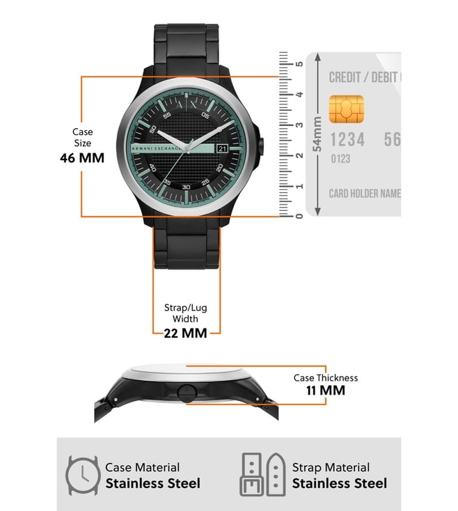 Armani Exchange Hampton Analog Watch for Men AX2439