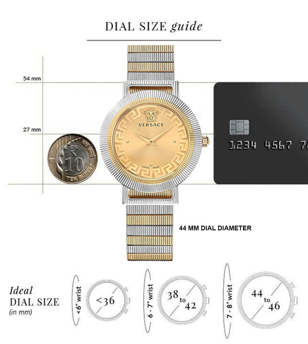 VERSACE Greca Chic Watch for Women - VE3D00422 - KRISHNA WATCH COMPANY