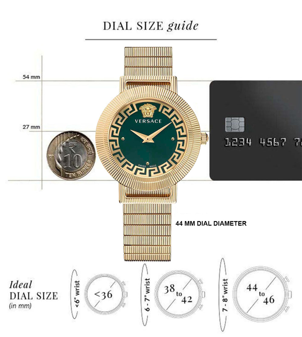 VERSACE Greca Chic Watch for Women - VE3D00522 - KRISHNA WATCH COMPANY