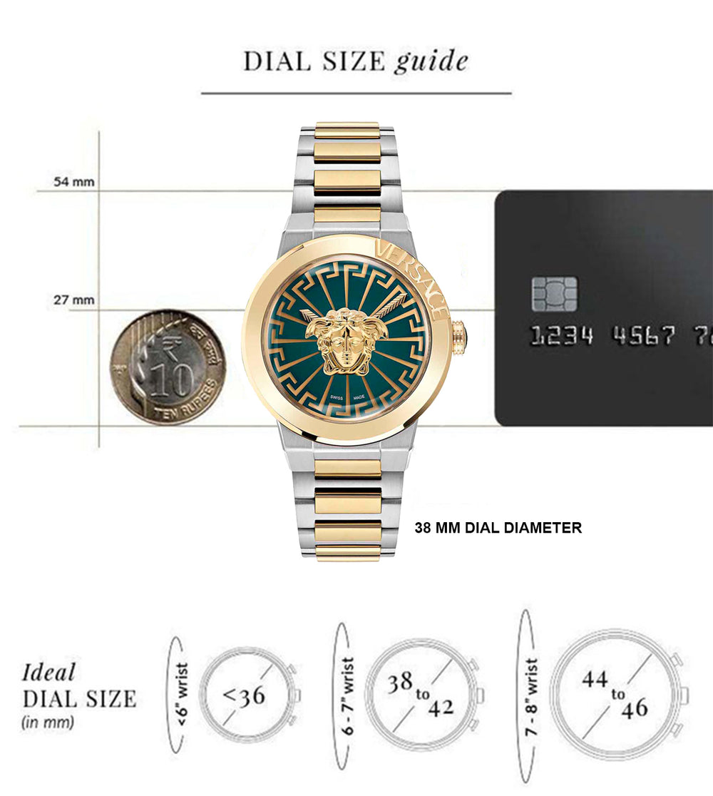 VERSACE VE3F00422 Medusa Infinite Watch for Women - KRISHNA WATCH COMPANY