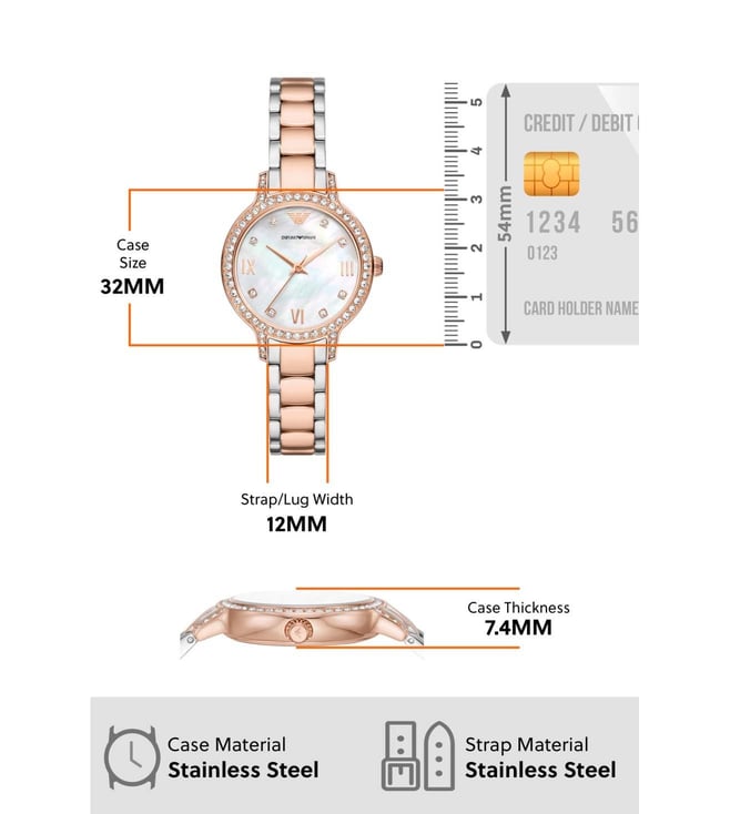 Emporio Armani Watch for Women AR11499 - KRISHNA WATCH COMPANY