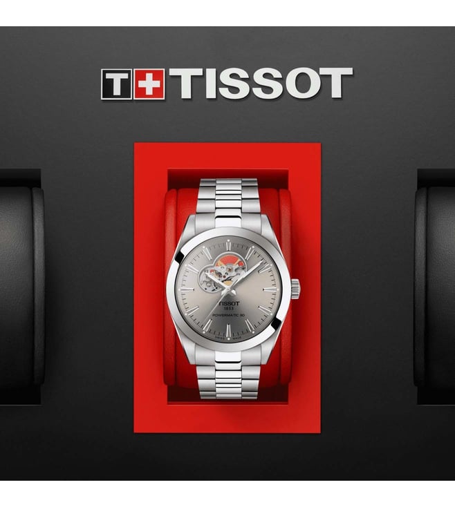 Tissot T-Classic Gentleman Powermatic Automatic Watch for Men - T1274071108100 - KRISHNA WATCH COMPANY