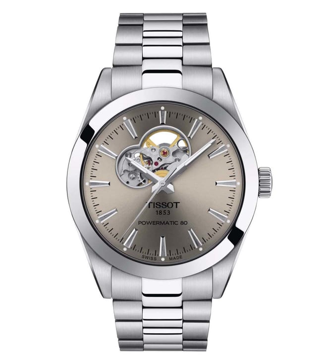 Tissot T-Classic Gentleman Powermatic Automatic Watch for Men - T1274071108100 - KRISHNA WATCH COMPANY